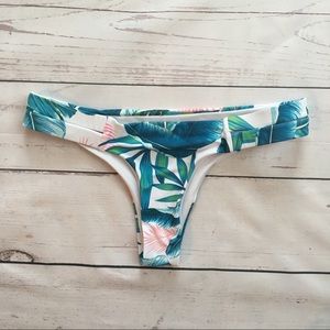 Tropical Cheeky Bikini Bottoms